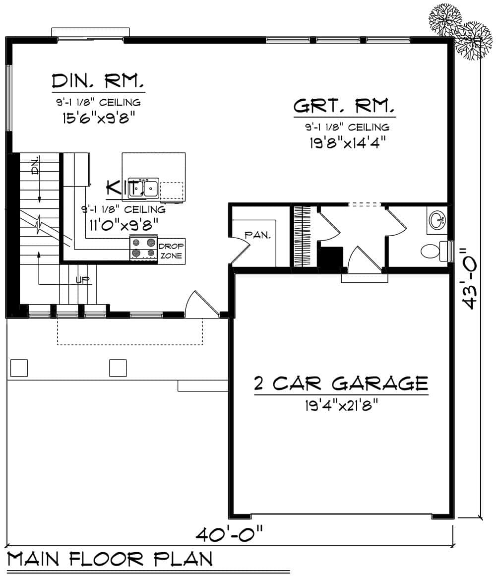 Floor Plan First Story