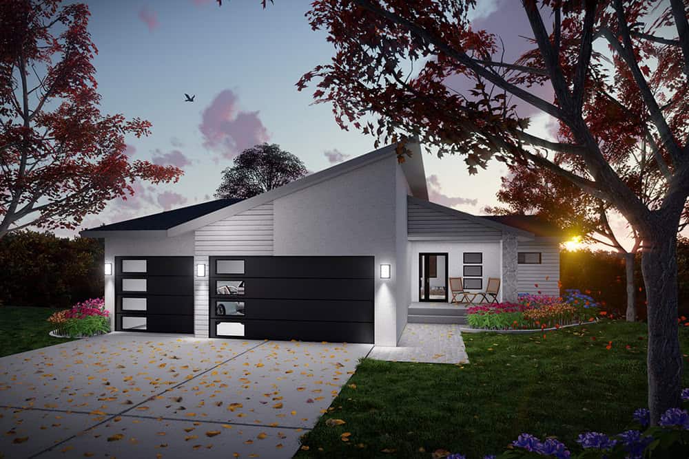 Modern Plan - 5 Bedrms, 3 Baths - 2621 Sq Ft - #101-2084