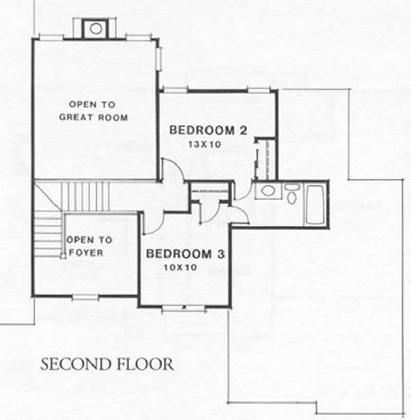 Upper Level Floor Plan