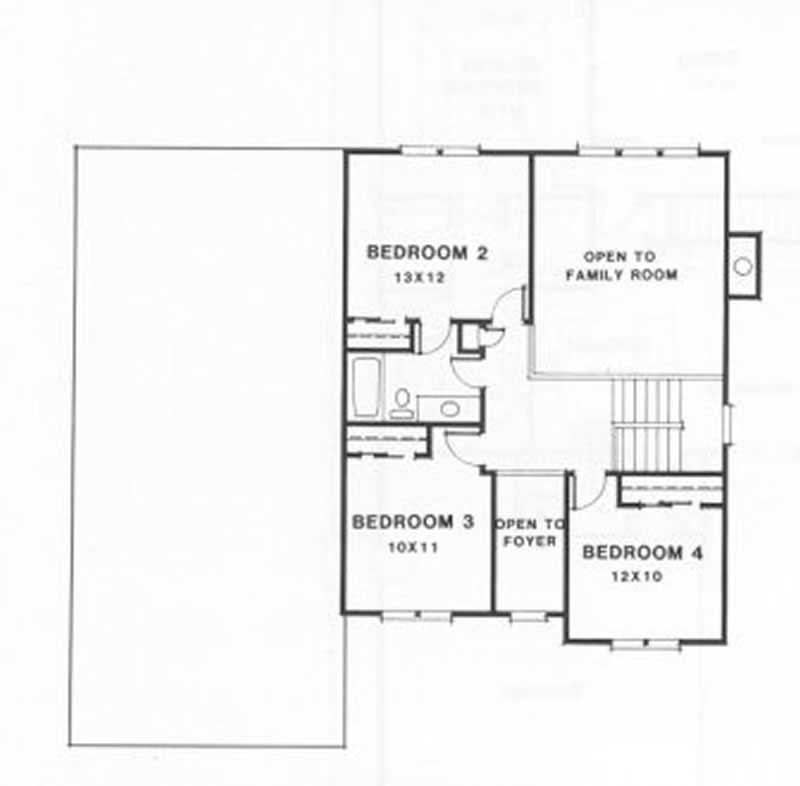 Upper Level Floor Plan