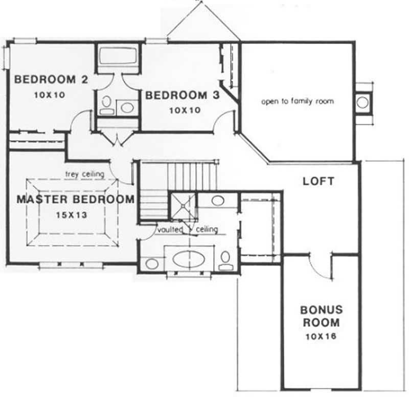 Upper Level Floor Plan