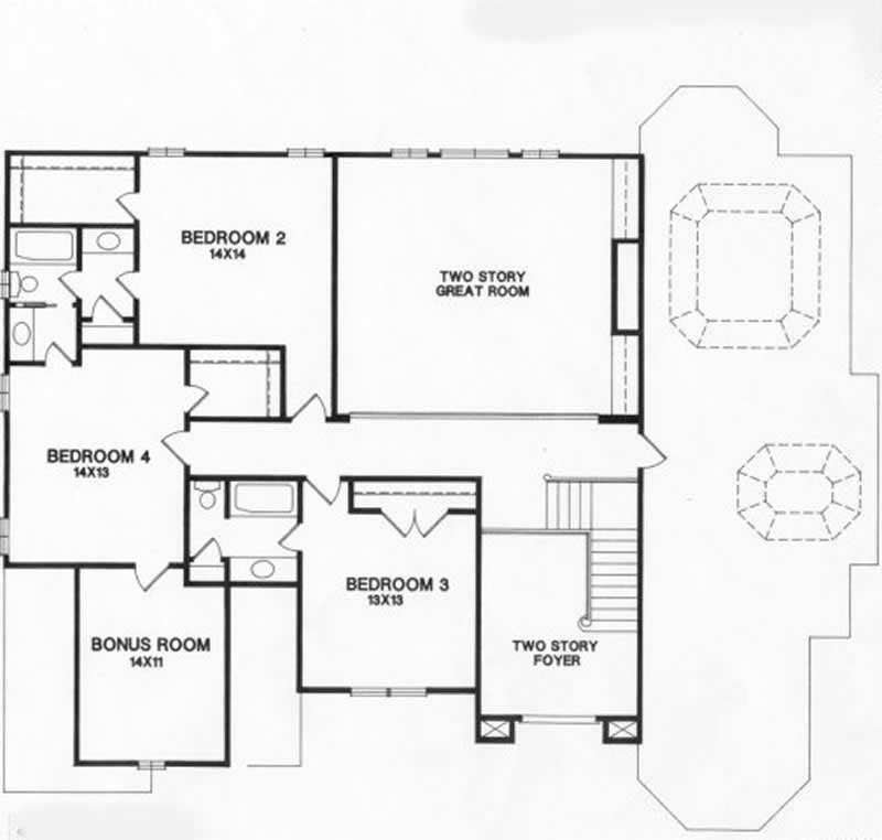 Upper Level Floor Plan