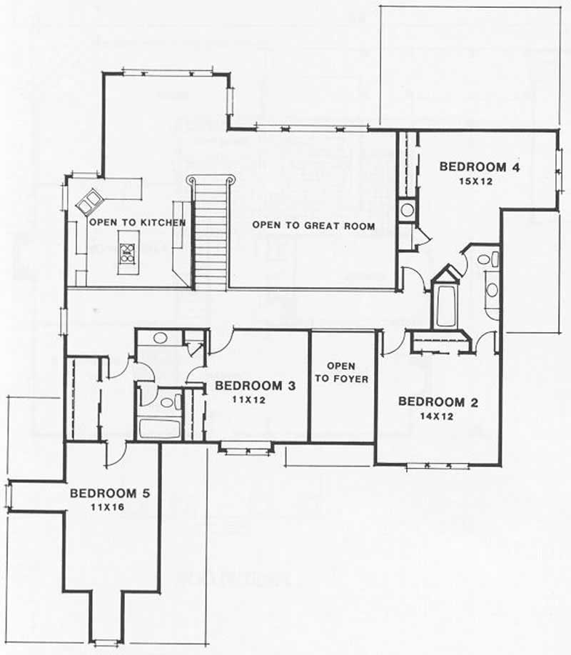 Upper Level Floor Plan