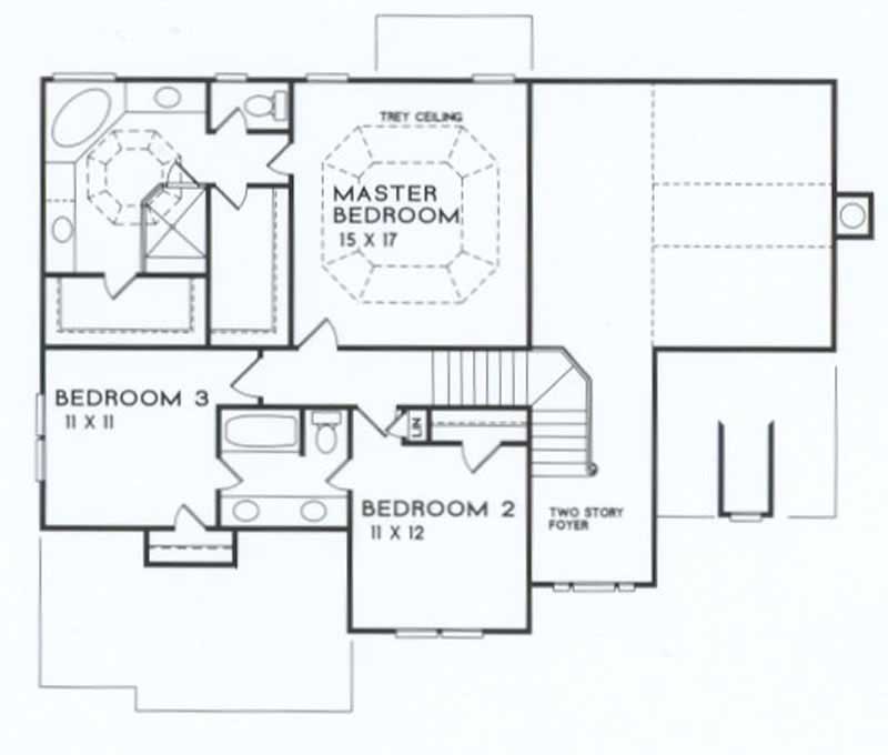Upper Level Floor Plan