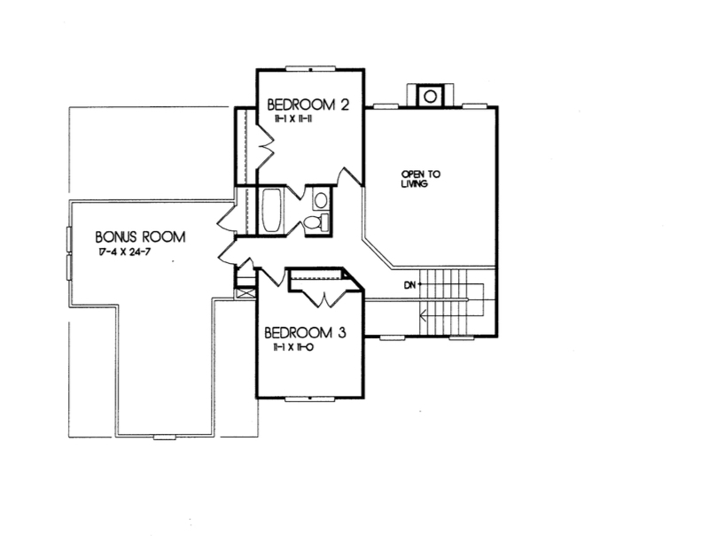 Floor Plan Upper Level