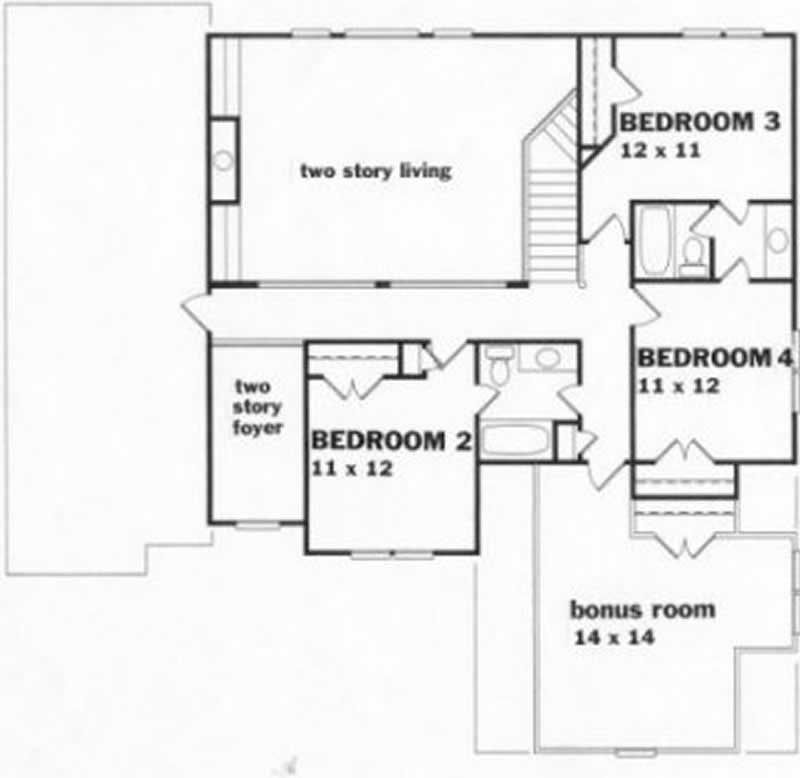 Upper Level Floor Plan