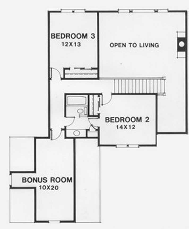 Upper Level Floor Plan