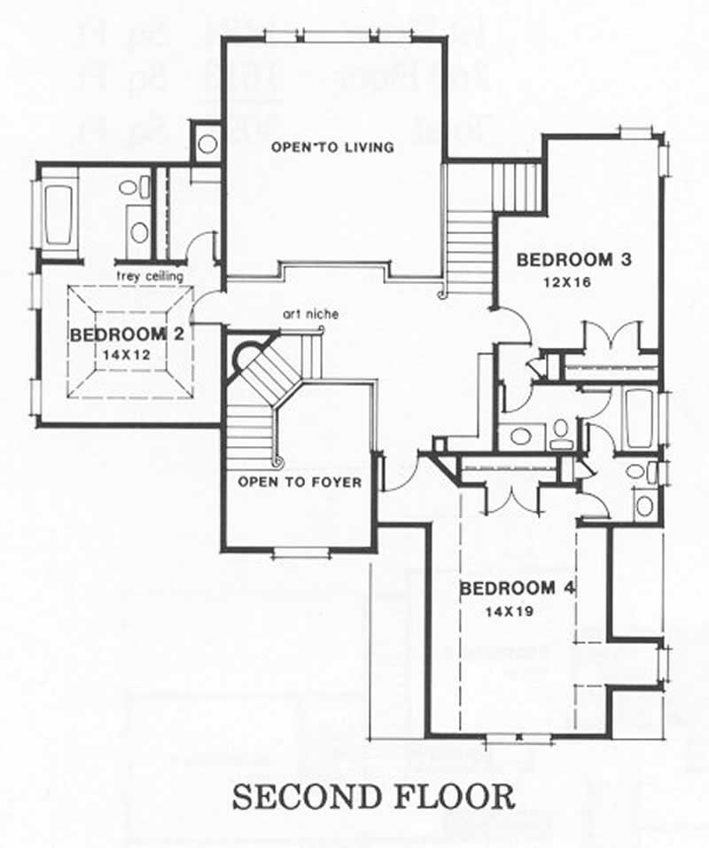 Upper Level Floor Plan