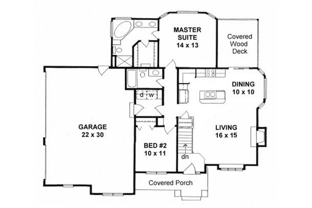 Floor Plan First Story