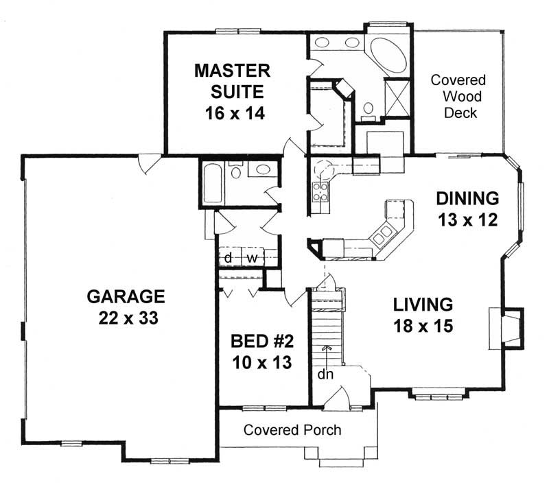 Floor Plan First Story