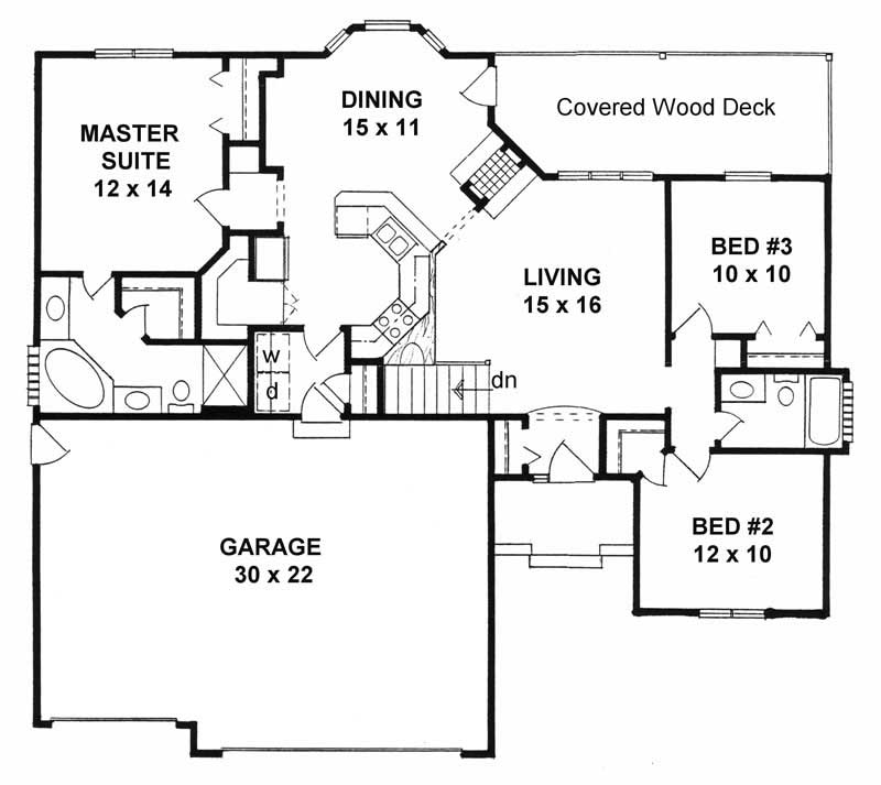 Floor Plan First Story
