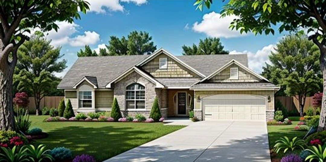 3-Bedroom, 1214 Sq Ft Small House Plans - 103-1032 - Main Exterior