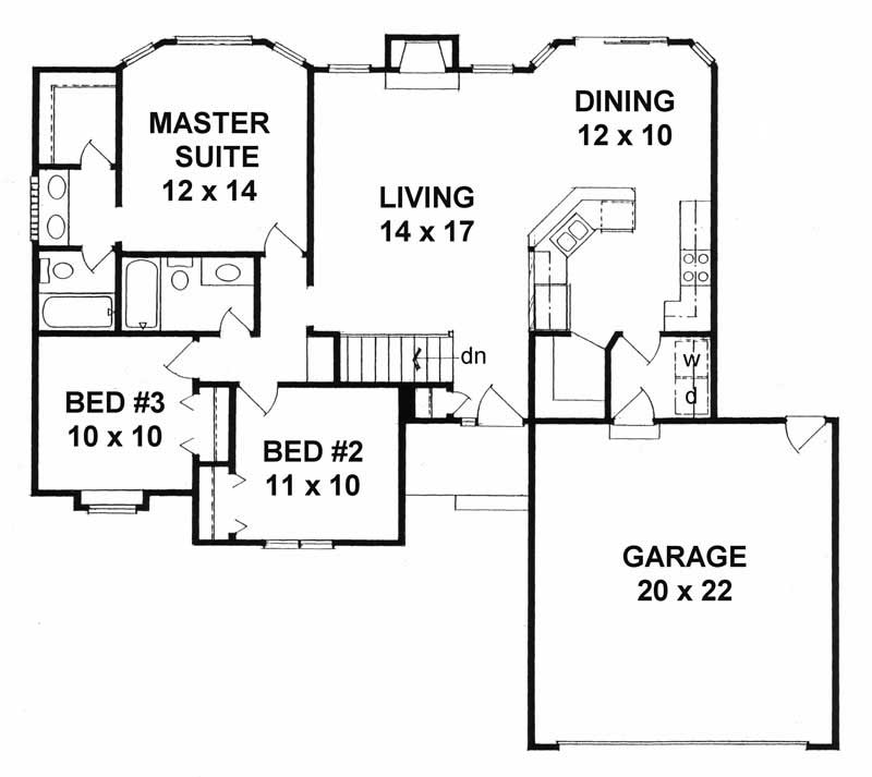Floor Plan First Story