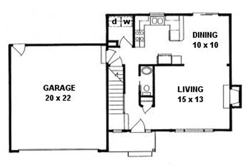 Floor Plan First Story