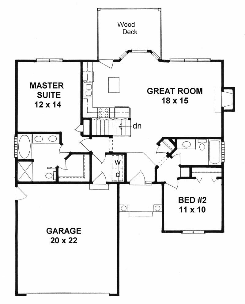 Floor Plan First Story