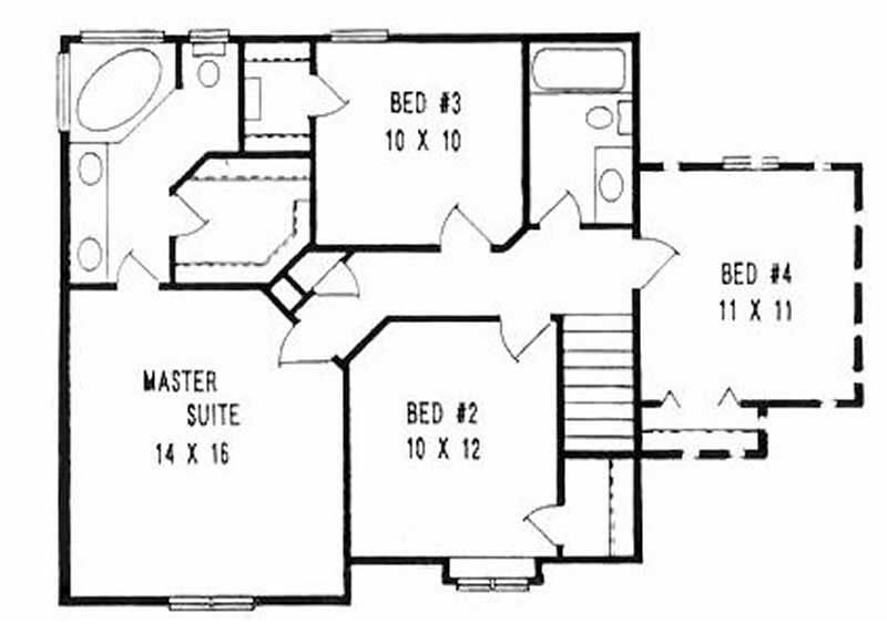SECOND FLOOR PLAN