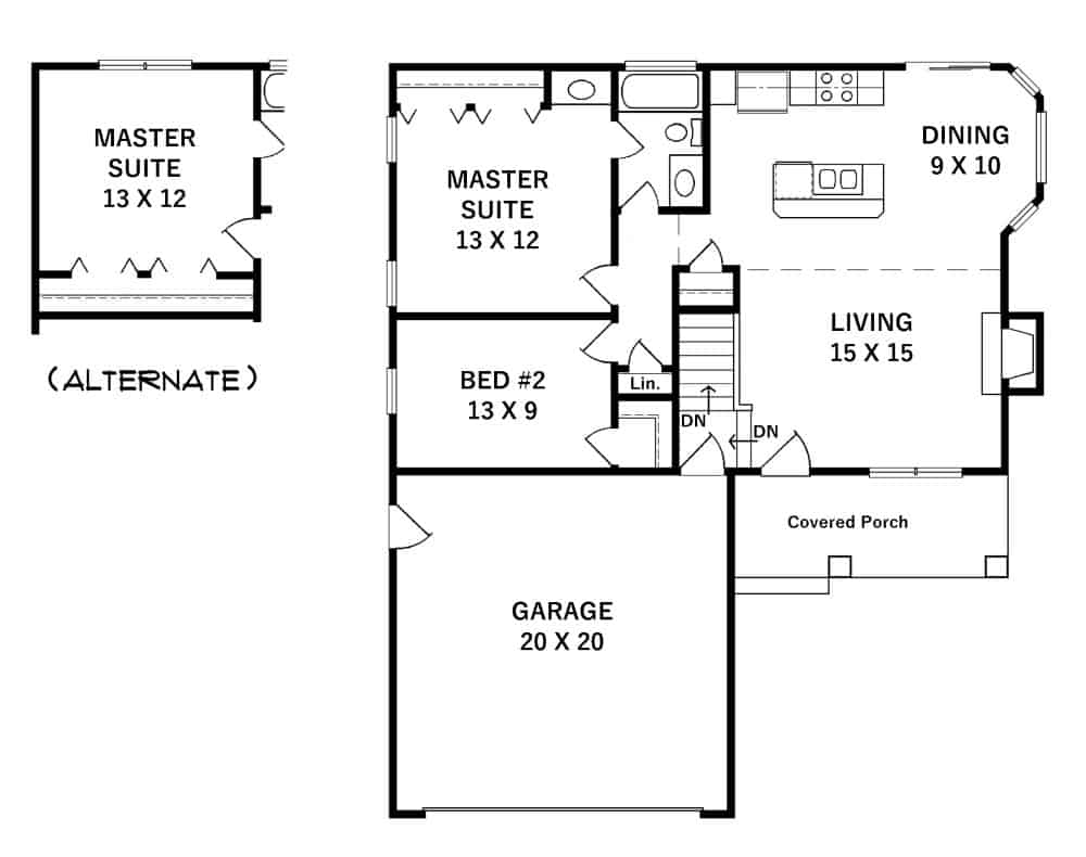 Floor Plan Main Level