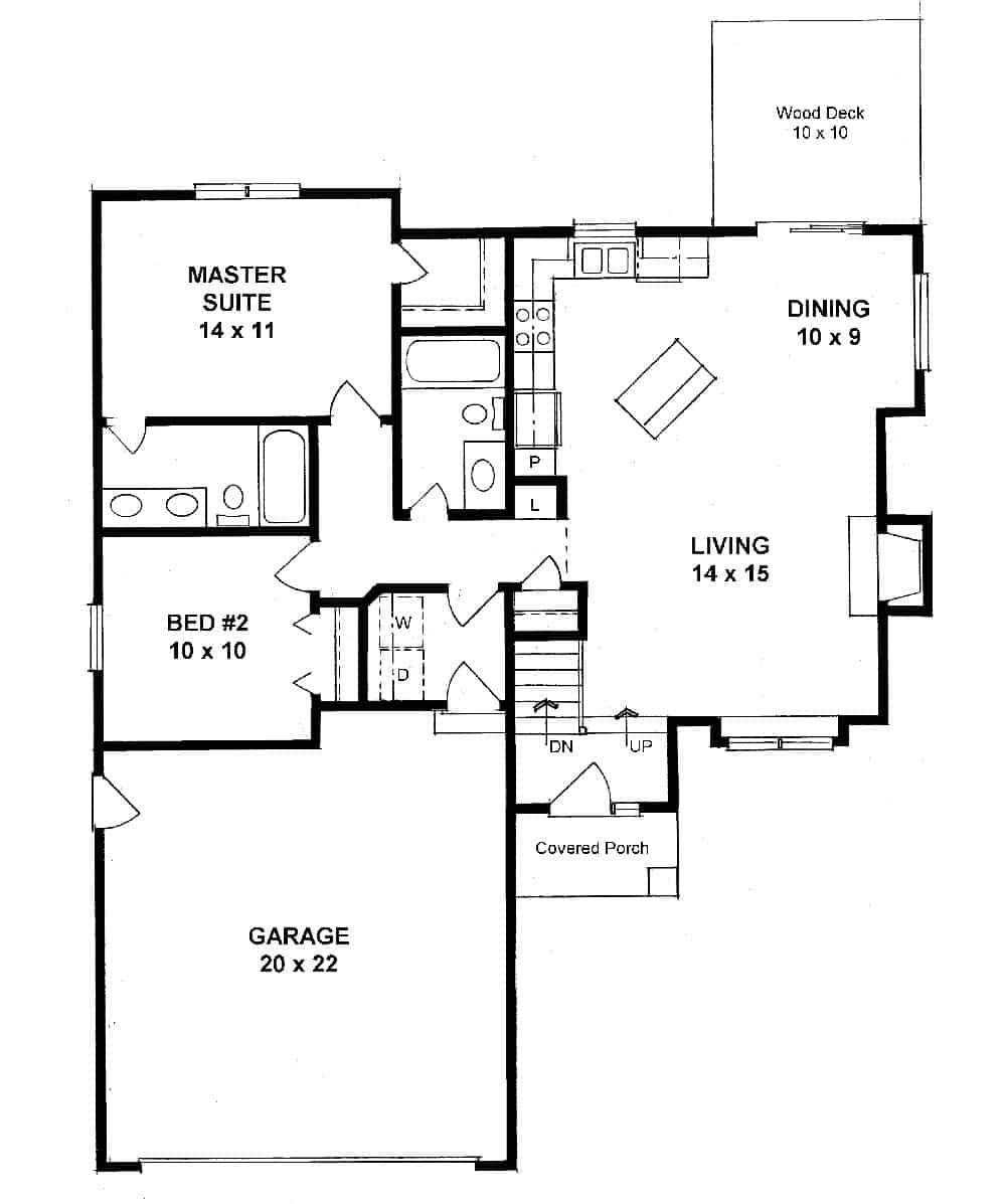 Floor Plan Main Level