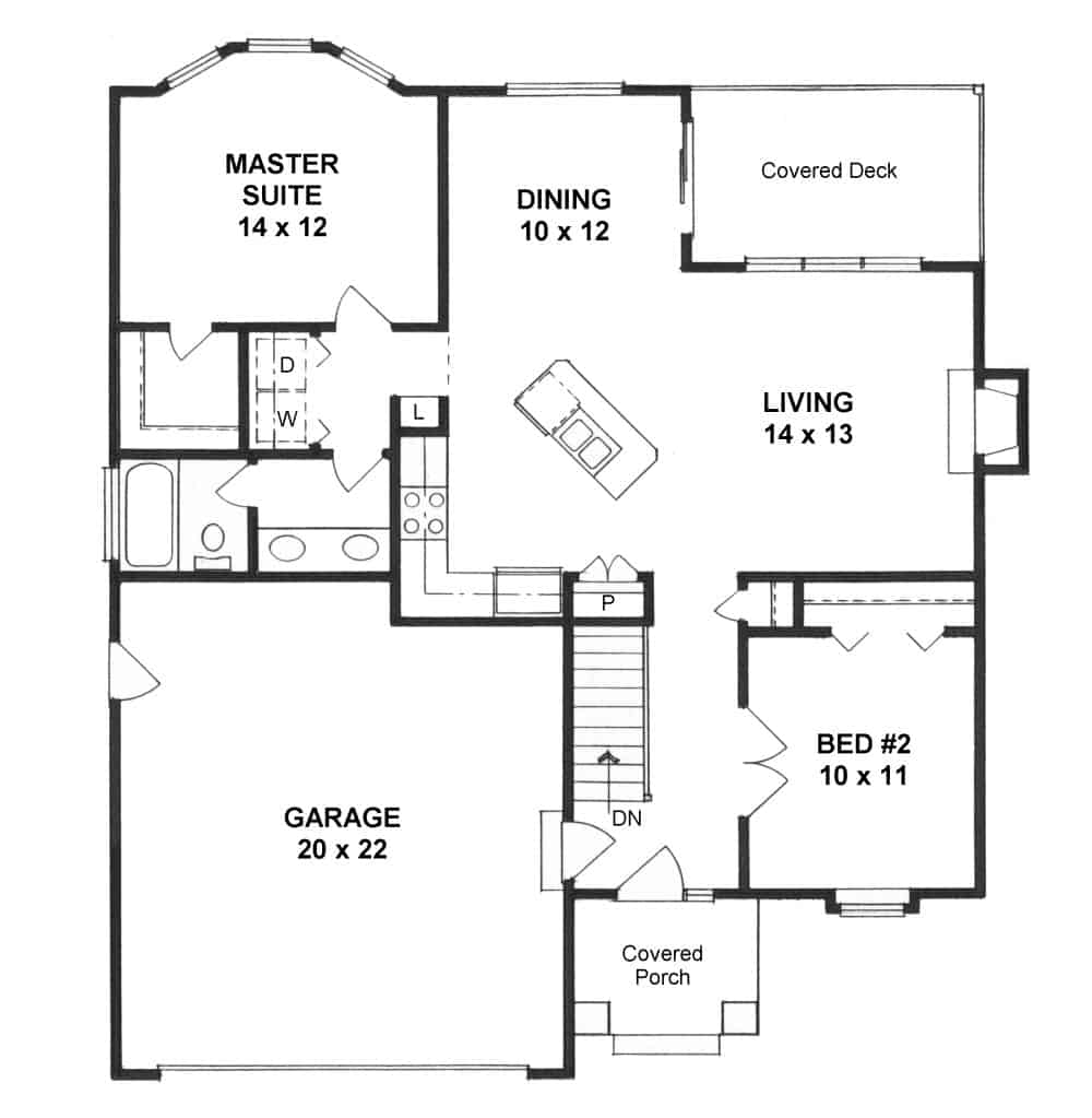 Floor Plan Main Level