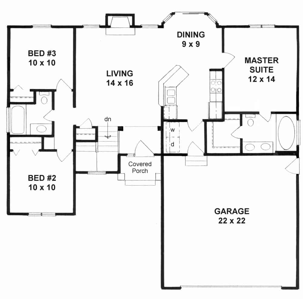 Floor Plan Main Level