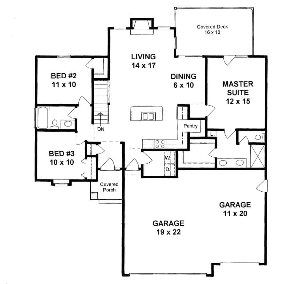 Floor Plan Main Level