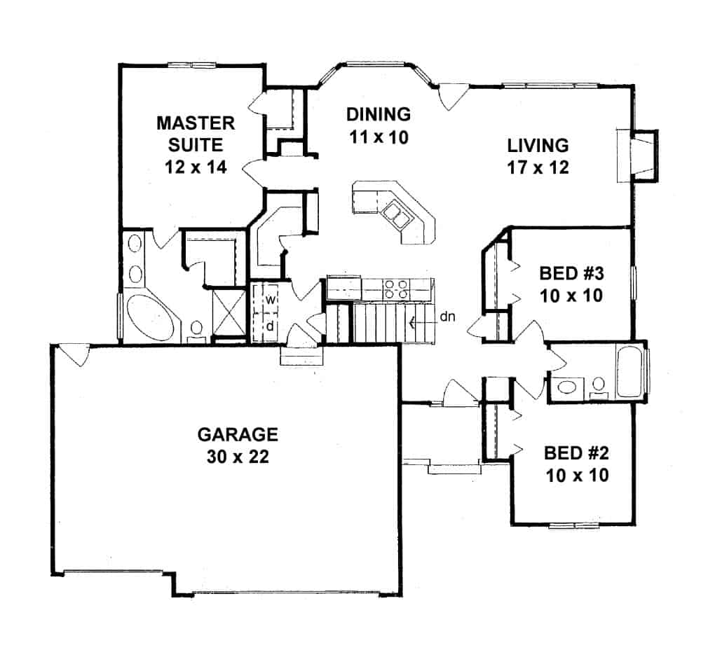 Floor Plan Main Level