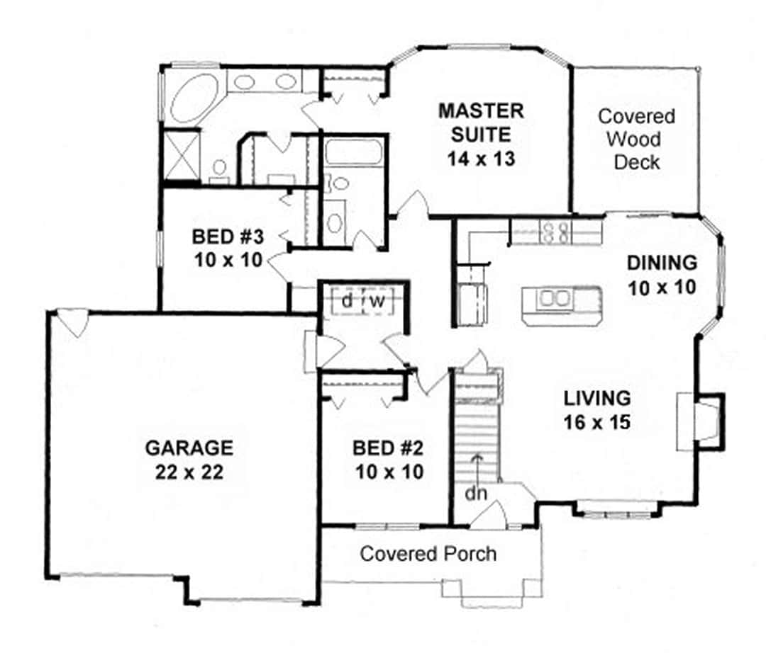 Floor Plan First Story