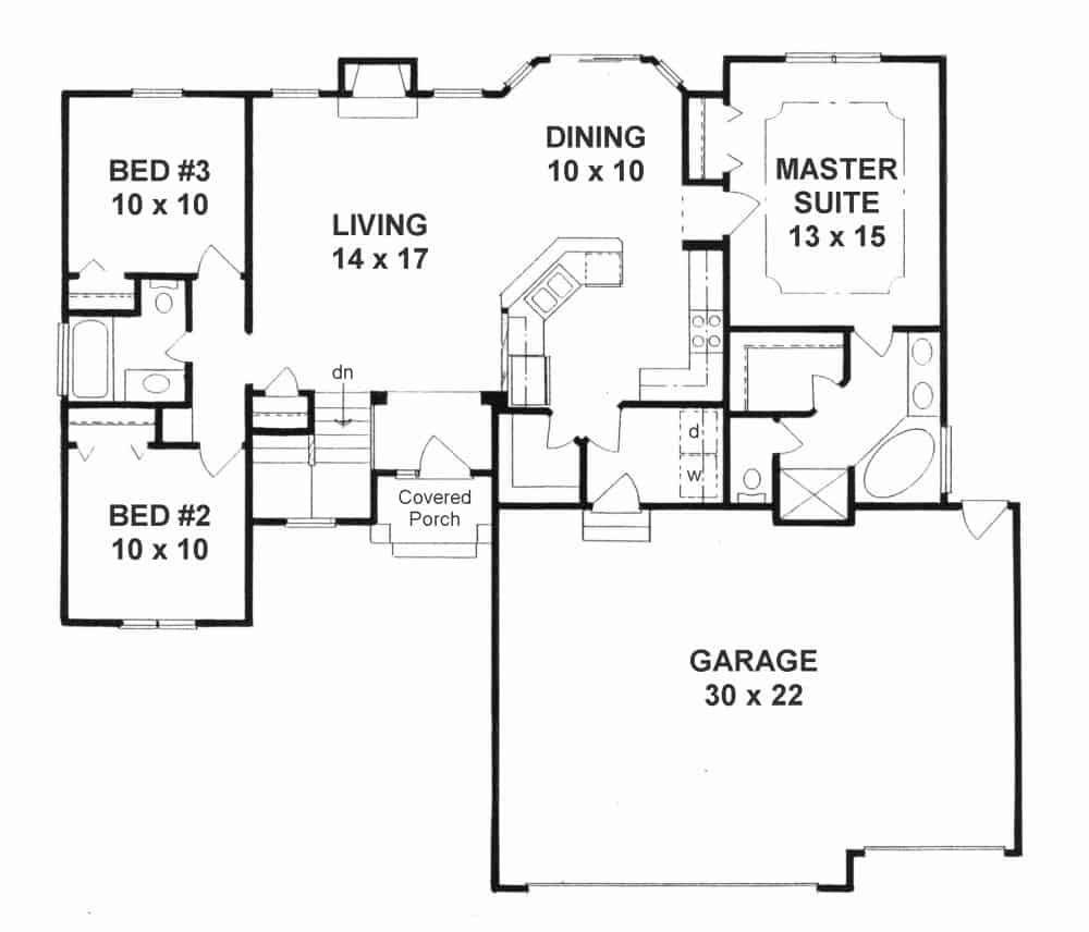 Floor Plan Main Level