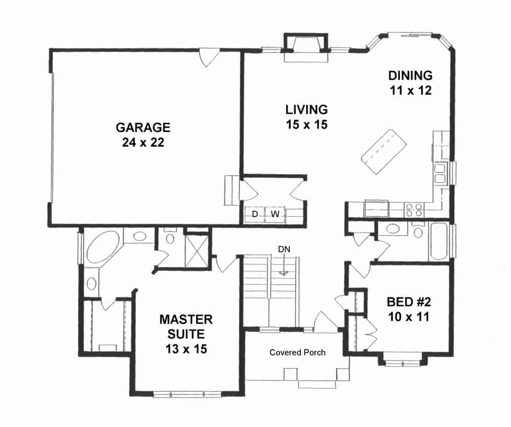 Floor Plan Main Level