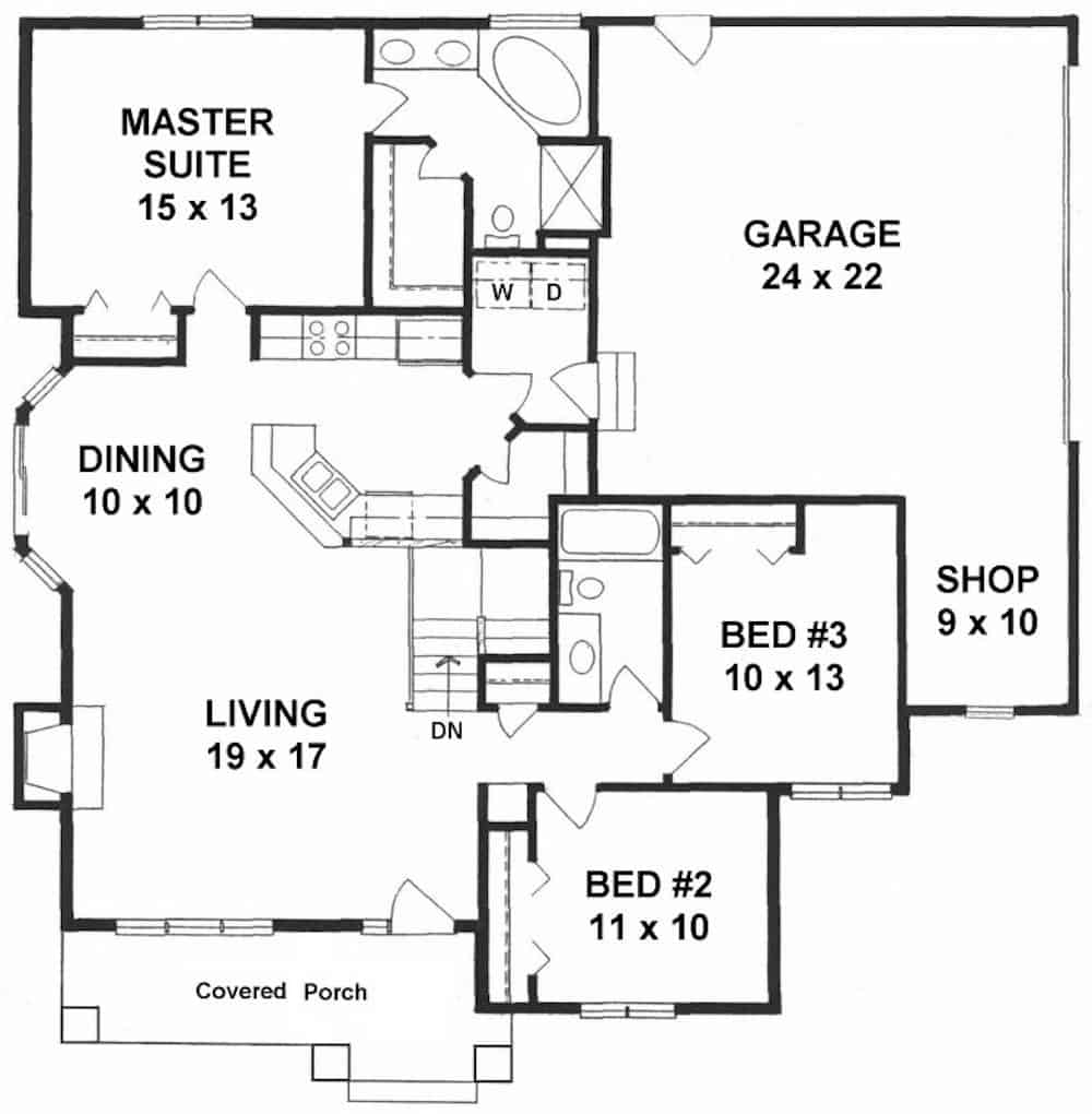 Floor Plan Main Level