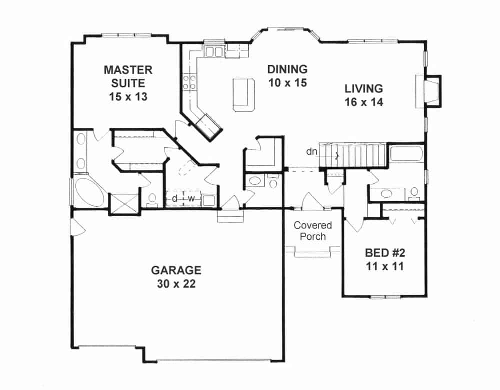 Floor Plan Main Level