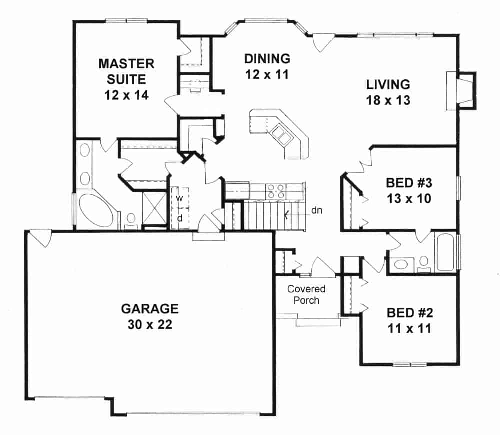 Floor Plan Main Level