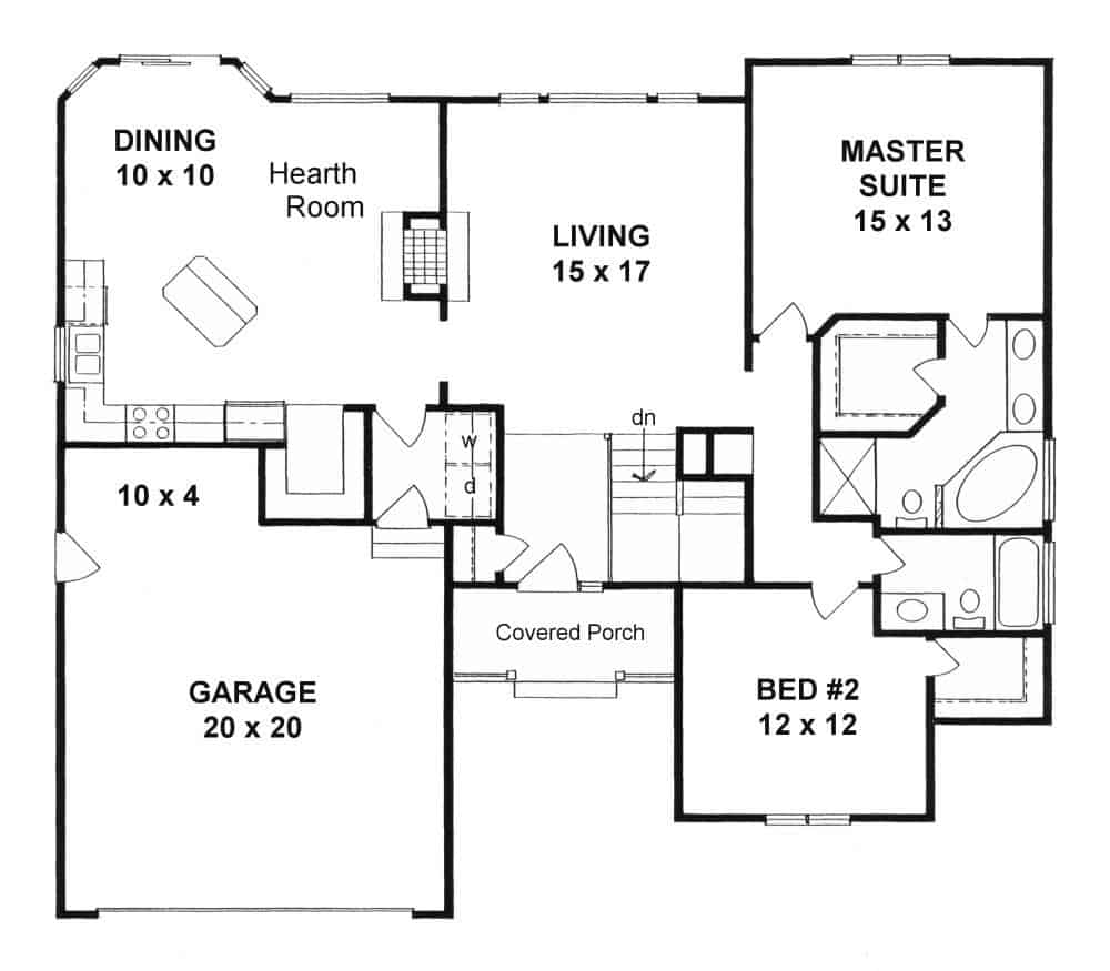 Floor Plan Main Level
