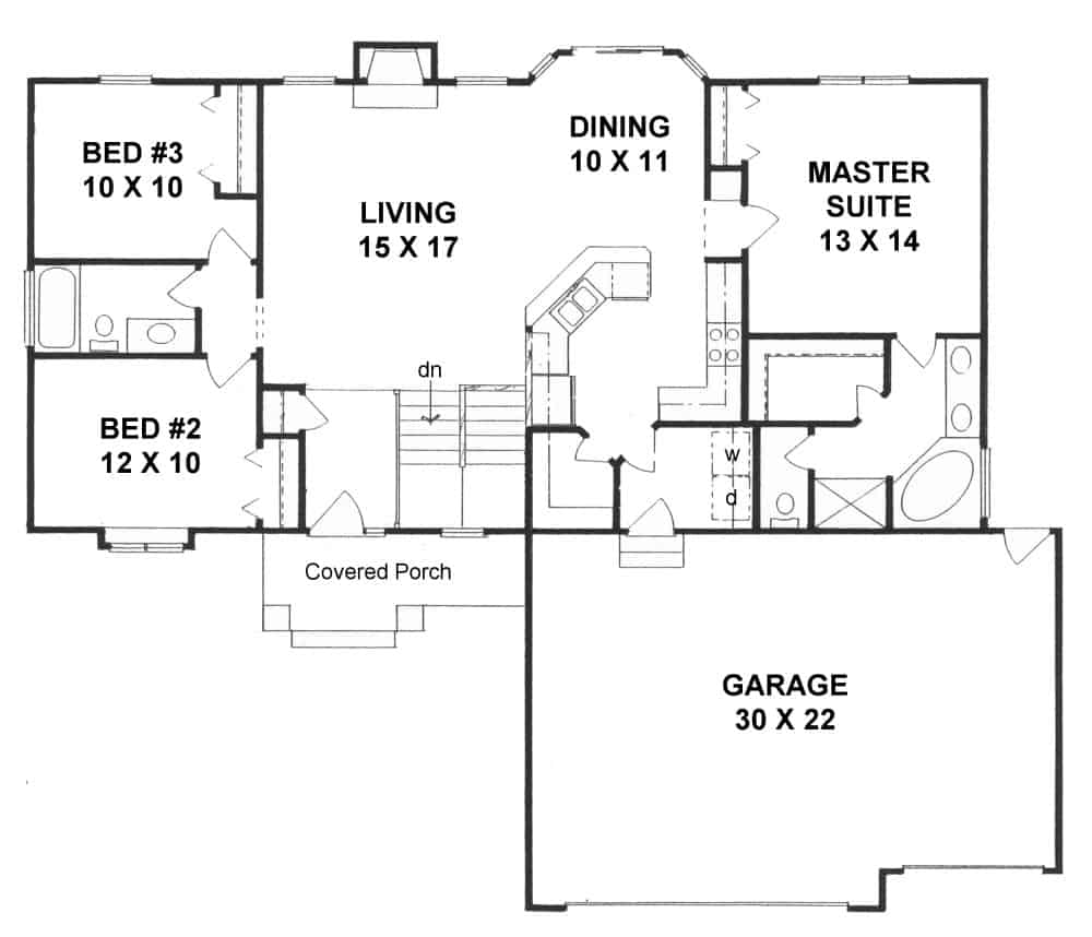Floor Plan Main Level