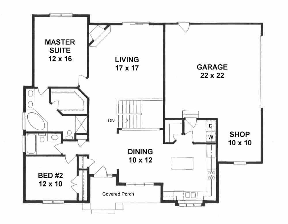 Floor Plan Main Level