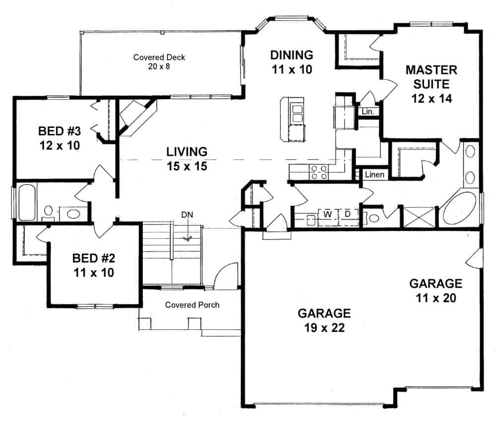 Floor Plan Main Level