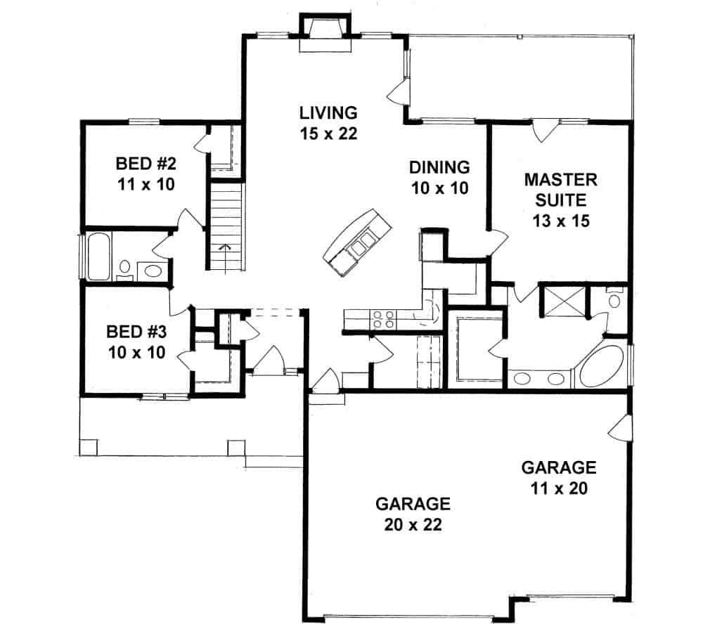 Floor Plan Main Level