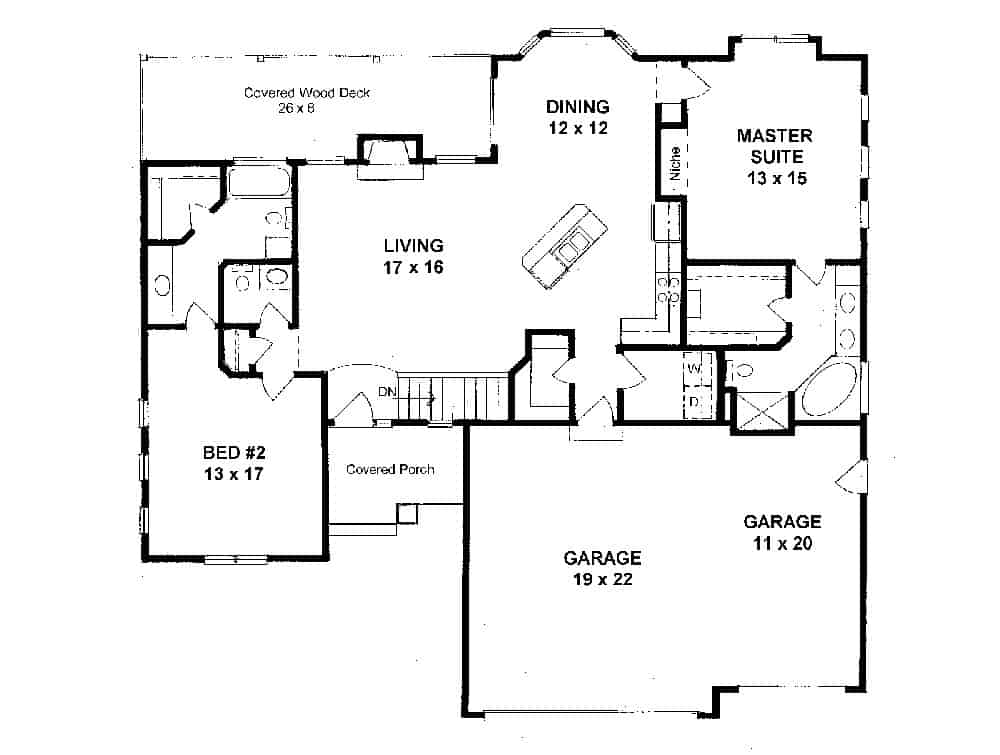Floor Plan Main Level