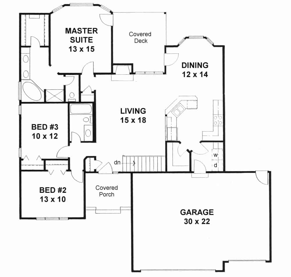 Floor Plan Main Level