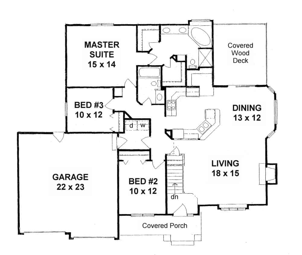 Floor Plan Main Level