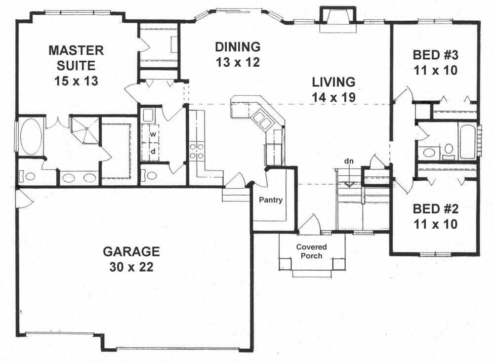 Floor Plan Main Level