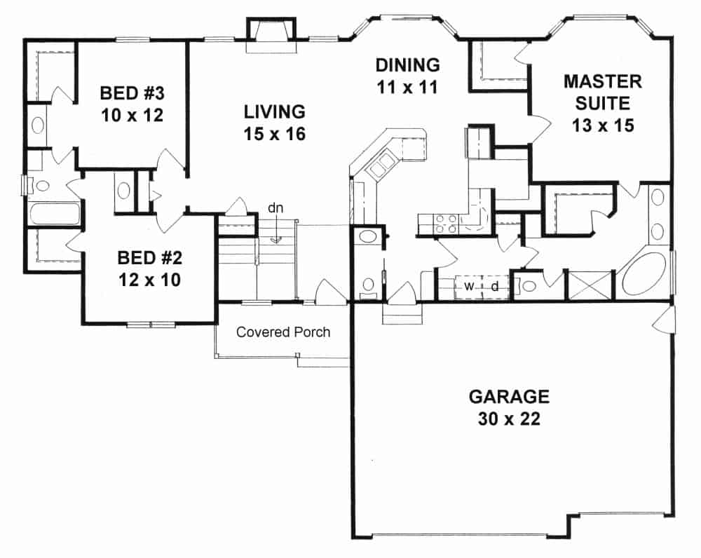 Floor Plan Main Level