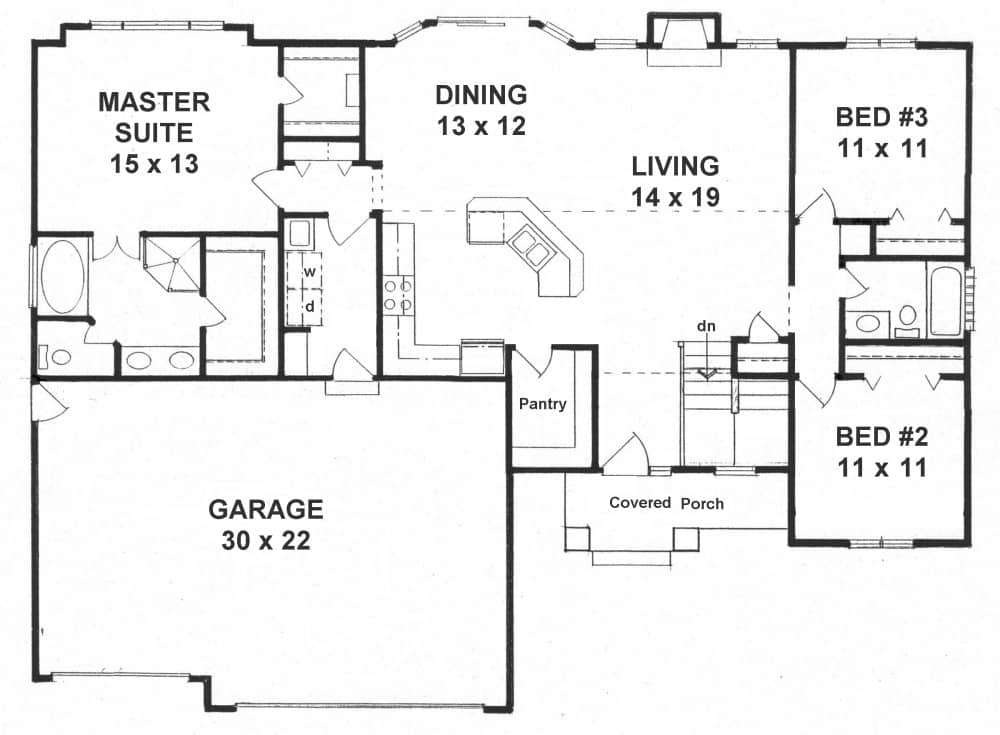 Floor Plan Main Level