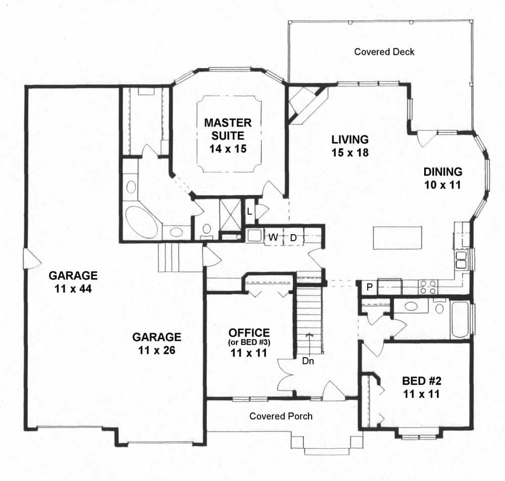 Floor Plan Main Level