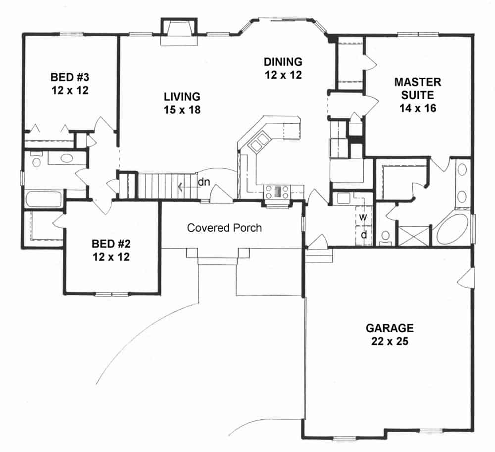 Floor Plan Main Level
