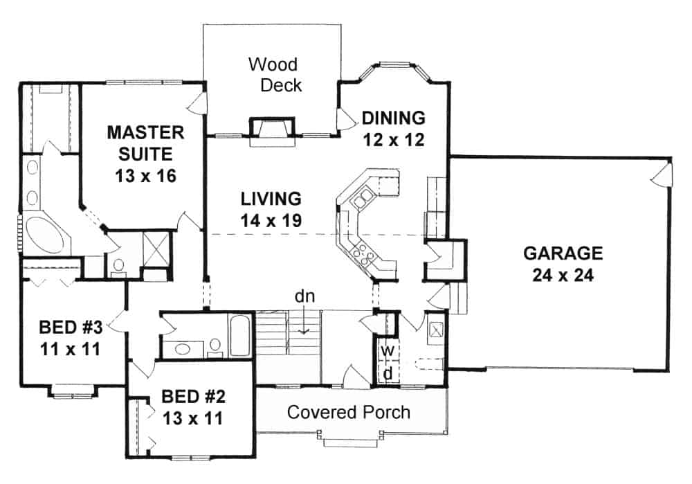 Floor Plan Main Level