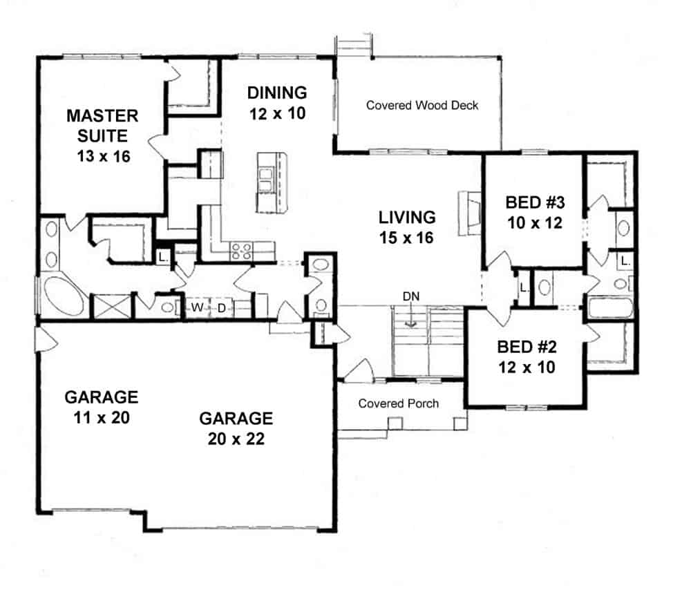 Floor Plan Main Level