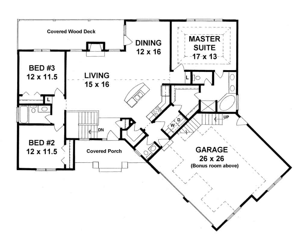 Floor Plan Main Level