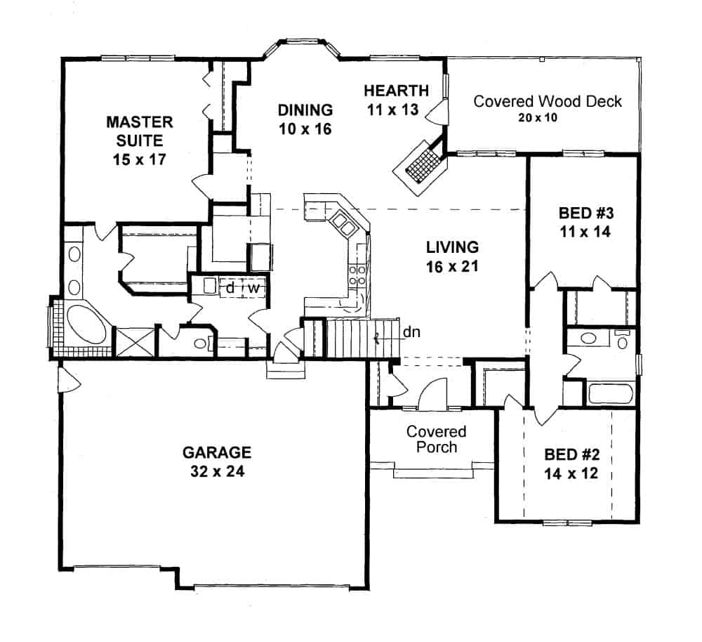 Floor Plan Main Level