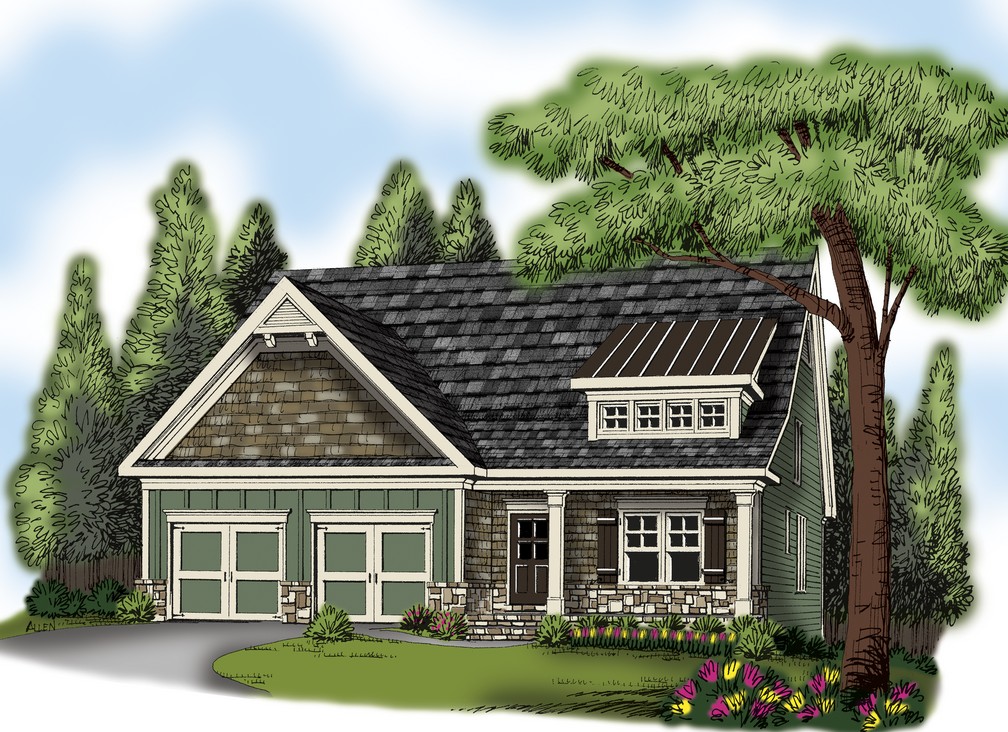 3-Bedroom, 2365 Sq Ft Ranch Home Plan - 104-1149 - Main Exterior